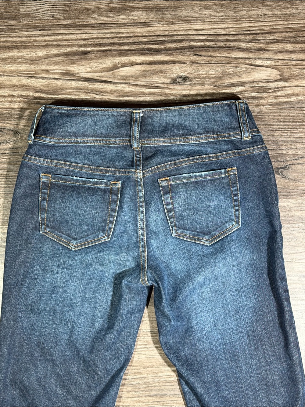 LONDON JEAN Y2K Vintage VICTORIA’S SECRET Mid Rise Whiskered Boot Cut Jeans 4 - Picture 9 of 12